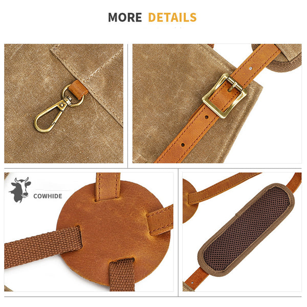 Canvas Work Apron (Engravable)