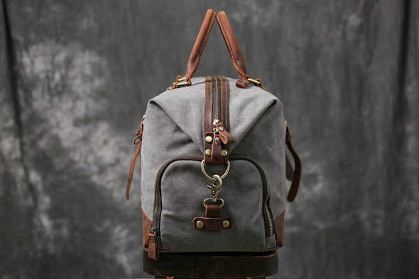 Canvas Duffel Bag (Engravable)