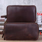Full Grain Leather Toiletry Bag – Waterproof Dopp Kit