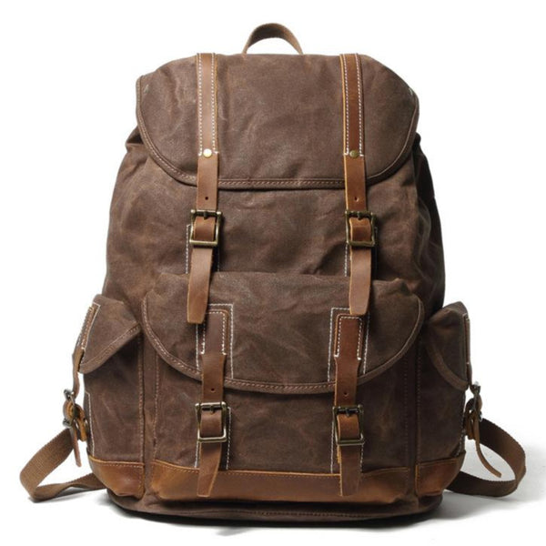 Waxed Canvas Backpack