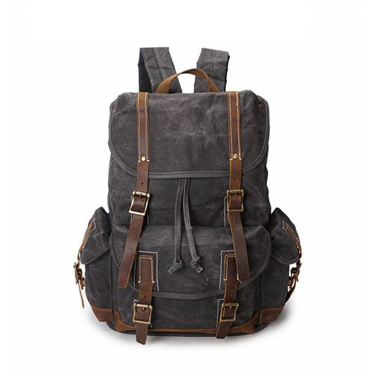 Waxed Canvas Backpack
