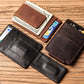 Personalized Leather Money Clip | Custom Engraved | Slim RFID Wallet