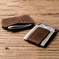 Personalized Leather Money Clip | Custom Engraved | Slim RFID Wallet