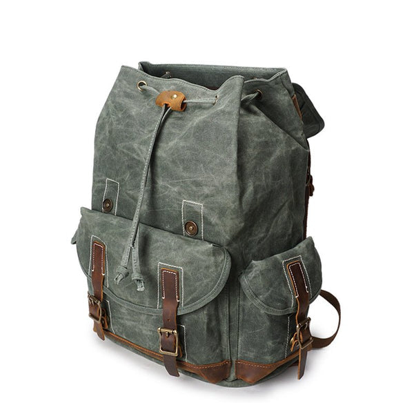 Waxed Canvas Backpack