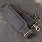 Full Grain Leather Duffel Bag with Shoe Compartment