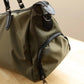 Canvas Leather Duffel Bag