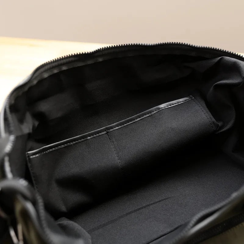 Canvas Leather Duffel Bag
